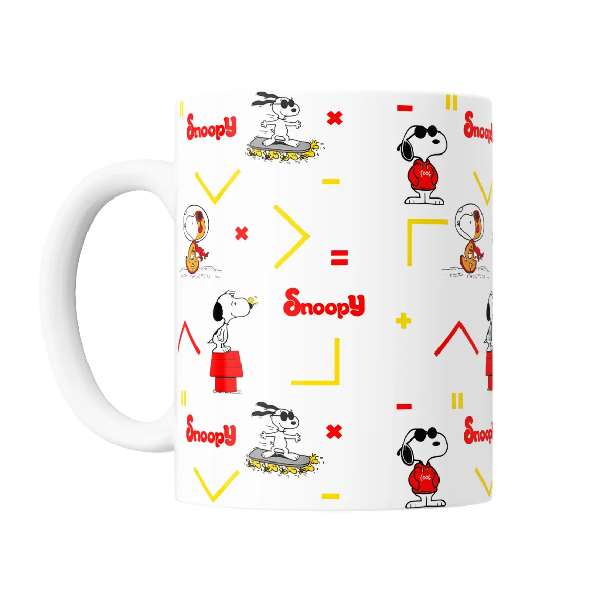 Taza de Cerámica Snoopy Pattern Cool Astronauta Skater - vista 2