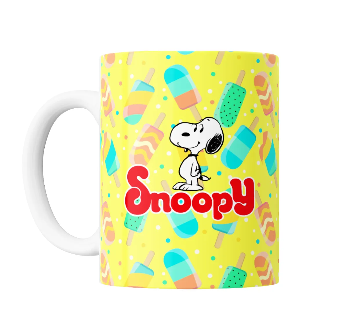 Taza de Cerámica Snoopy Relajado en Flotador de Verano - vista 2