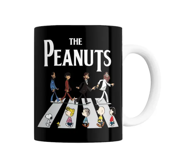 Taza de Cerámica Snoopy Peanuts Abbey Road