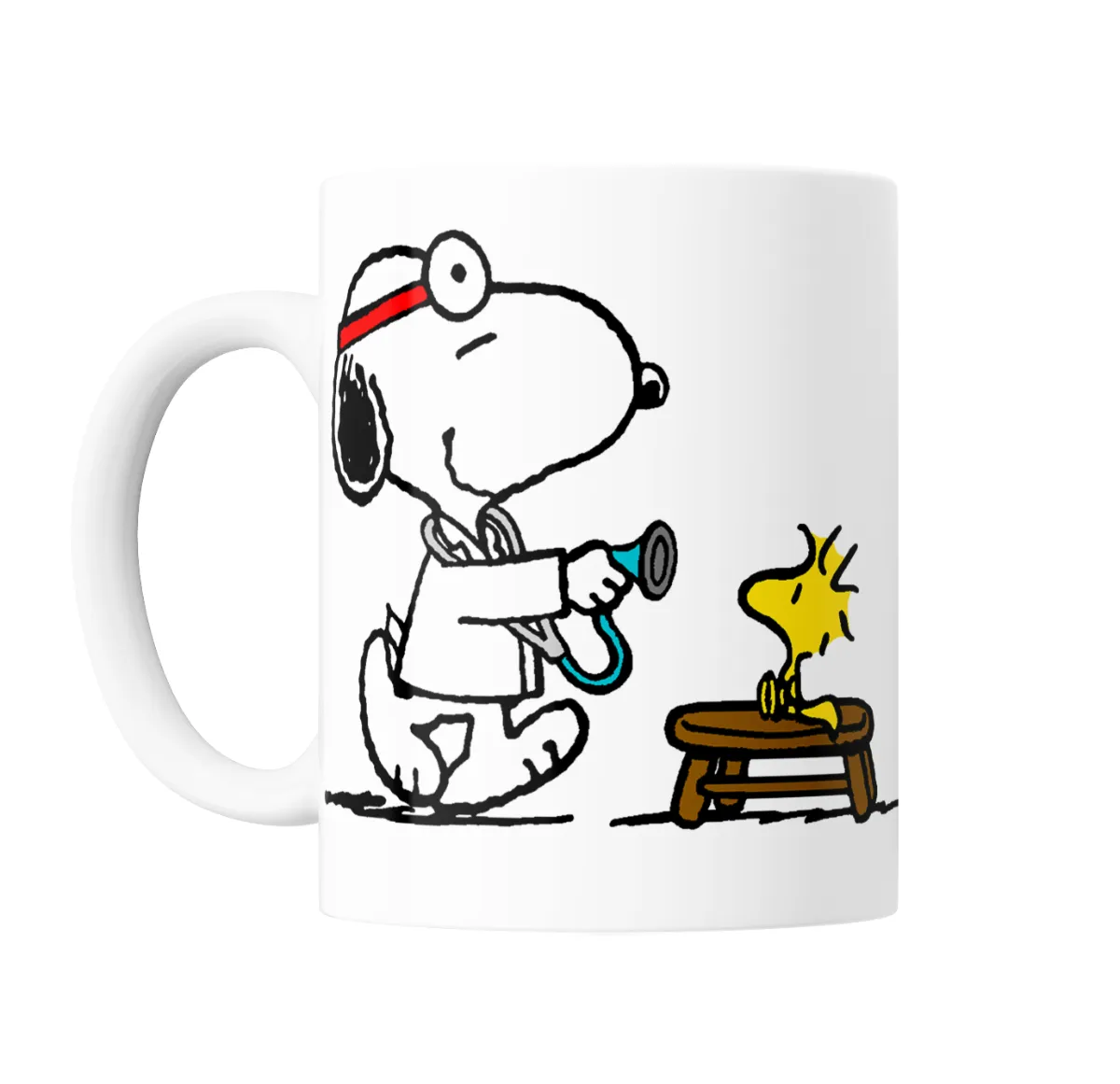 Taza de Cerámica Snoopy Doctor con Woodstock - vista 2