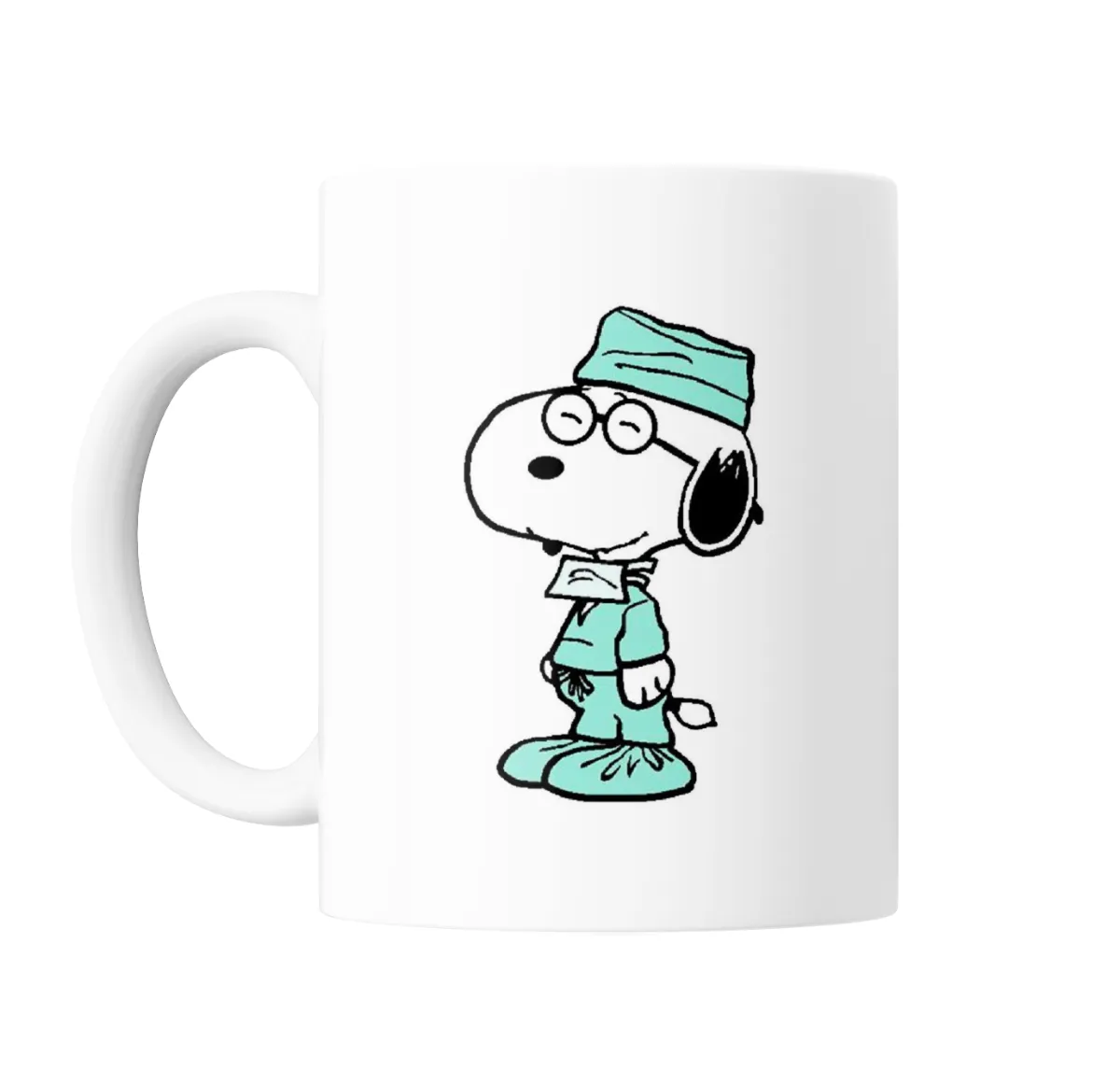 Taza de Cerámica Snoopy Doctor Médico - vista 2
