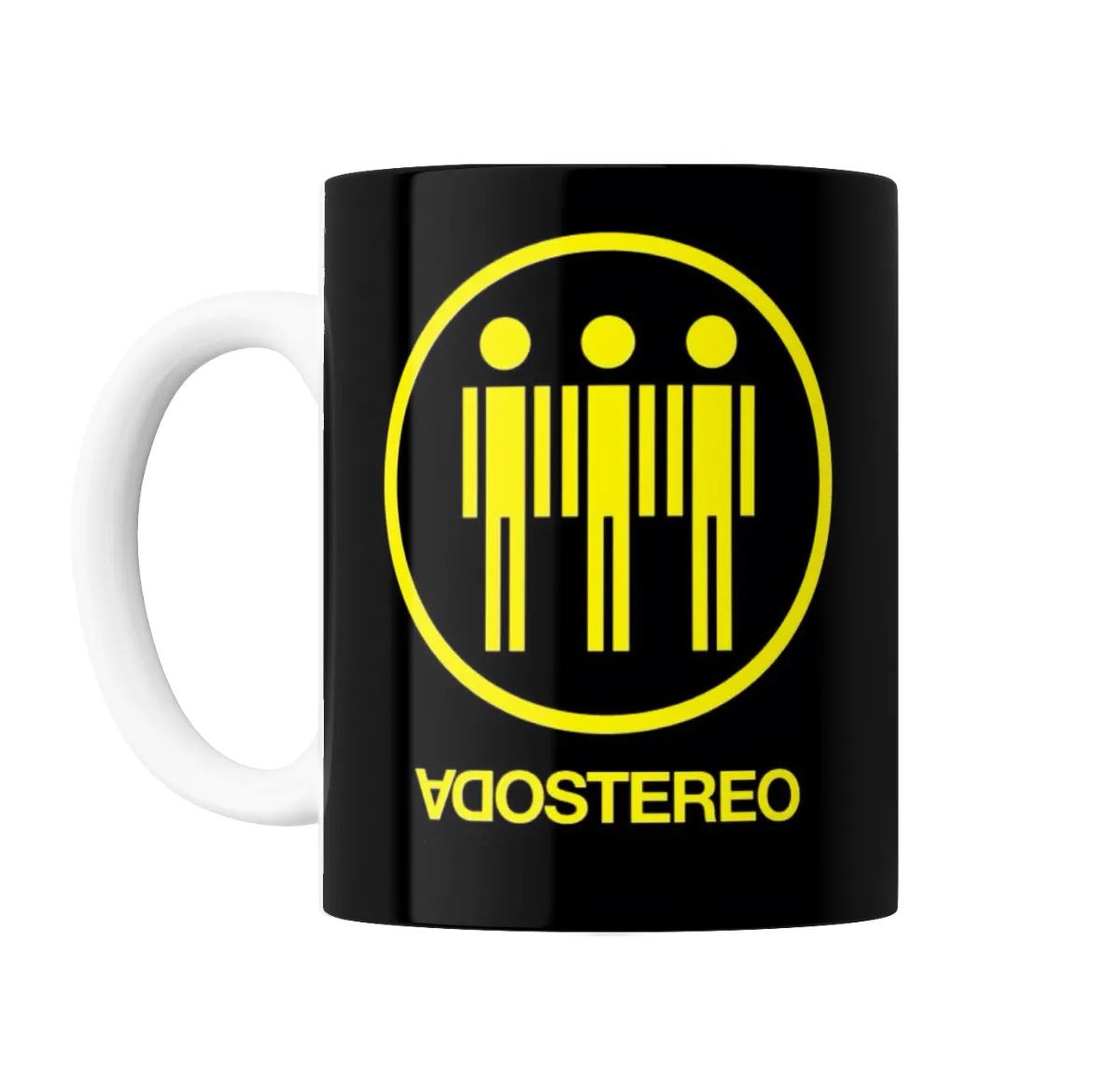 Taza de Cerámica Soda Stereo Logo Amarillo - vista 2