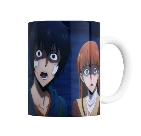 Taza de Cerámica Solo Leveling Personajes Sorprendidos