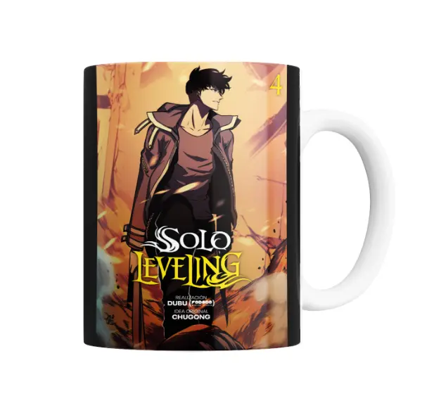 Taza de Cerámica Solo Leveling Sung Jin-Woo Portada