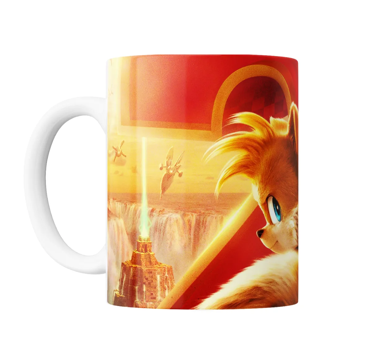 Taza de Cerámica Sonic la Pelicula Sonic y Tails - vista 2