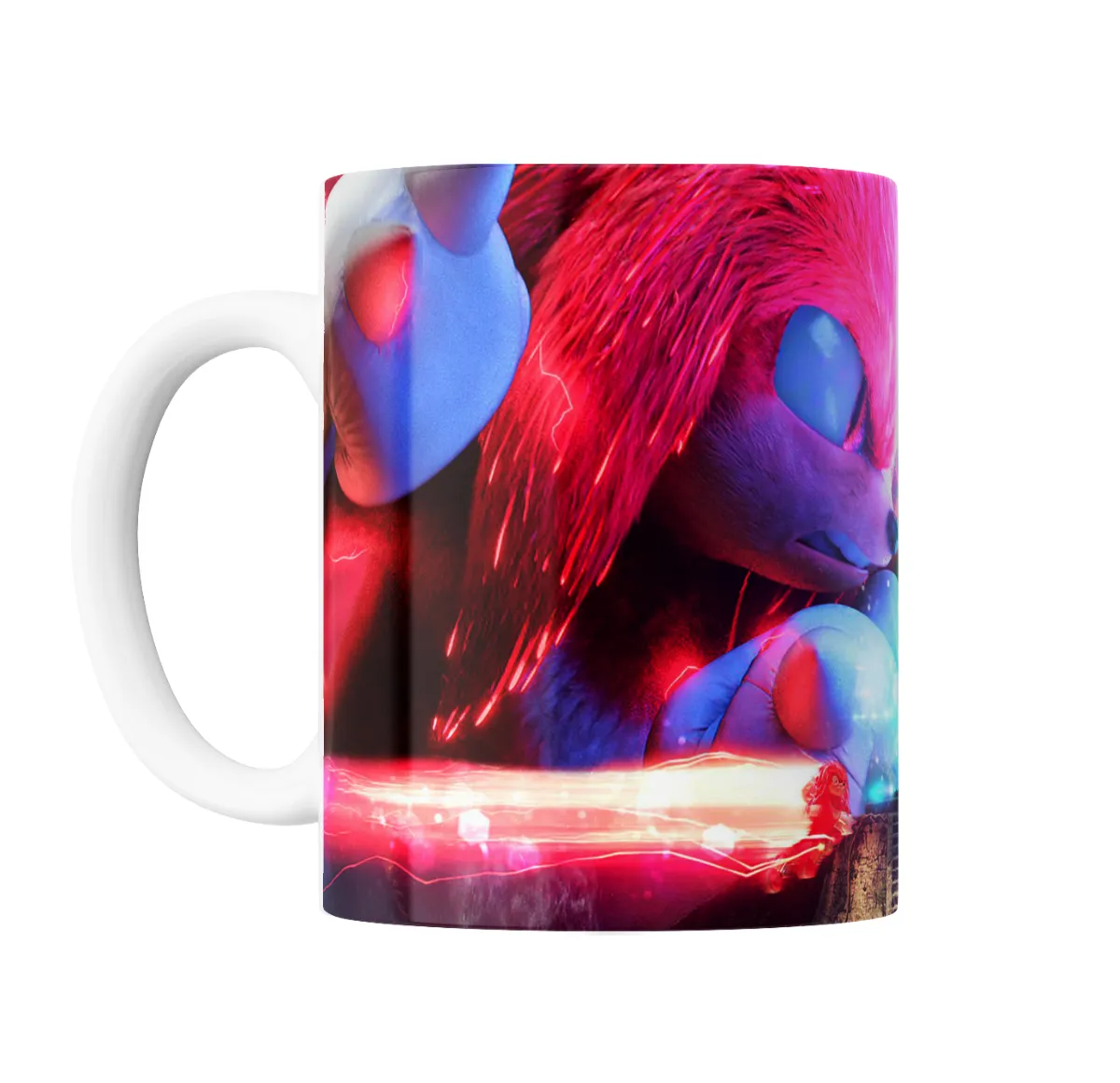 Taza de Cerámica Sonic y Knuckles Esmeralda Caos - vista 2