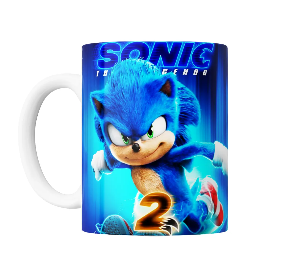 Taza de Cerámica Sonic 2 La Película - vista 2