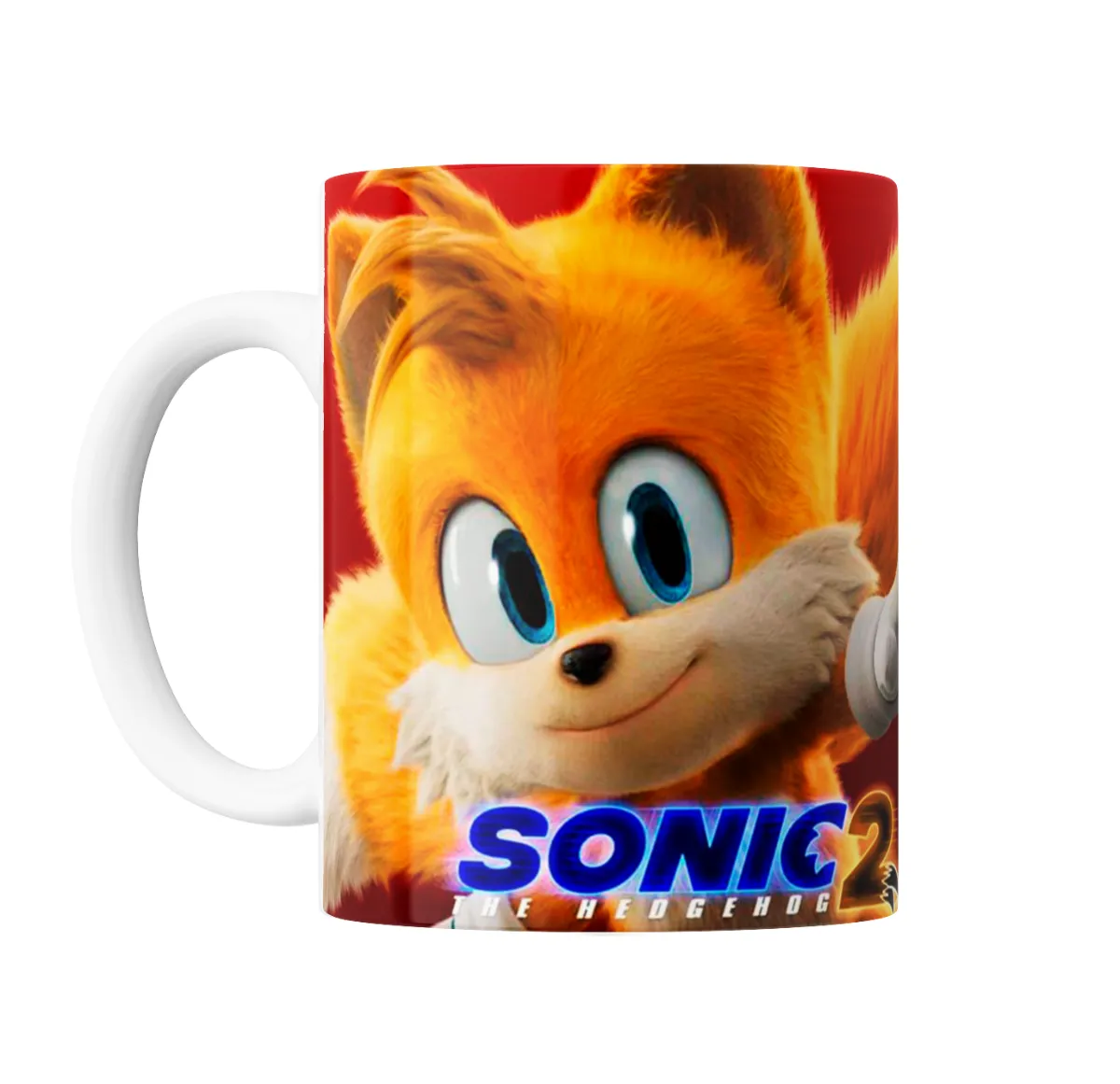 Taza de Cerámica Sonic Tails Sonic 2 Película - vista 2