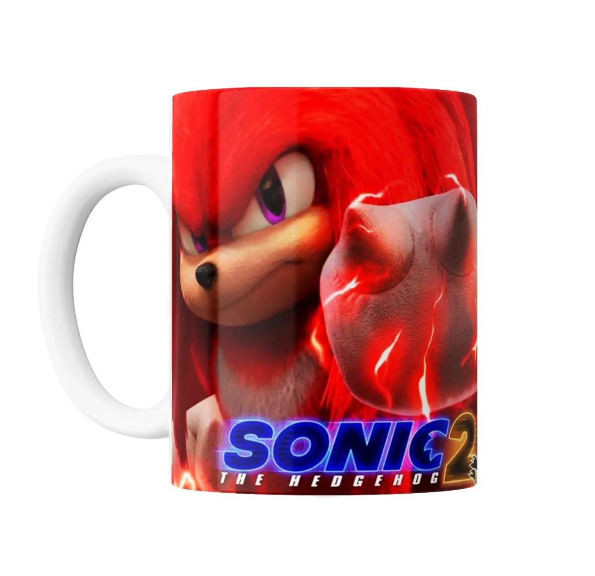 Taza de Cerámica Sonic 2 Knuckles - vista 2