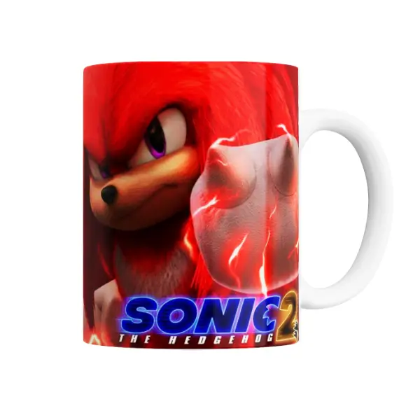 Taza de Cerámica Sonic 2 Knuckles