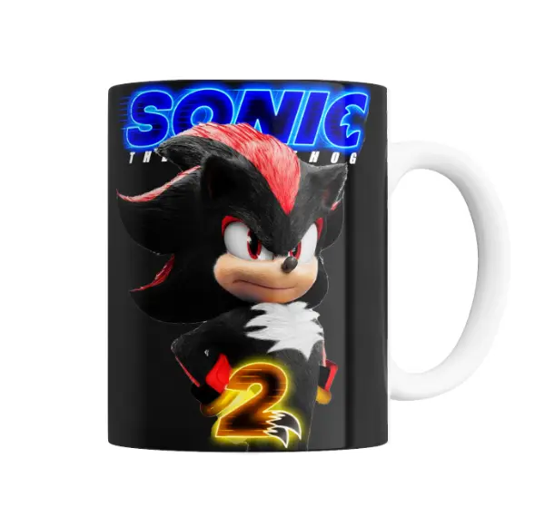 Taza de Cerámica Sonic Shadow Película 2
