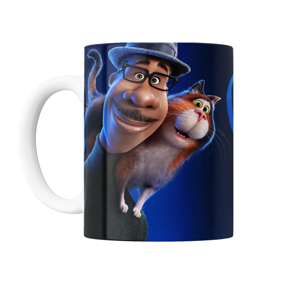Taza de Cerámica Soul Joe Gardner y Mr. Mittens - vista 2