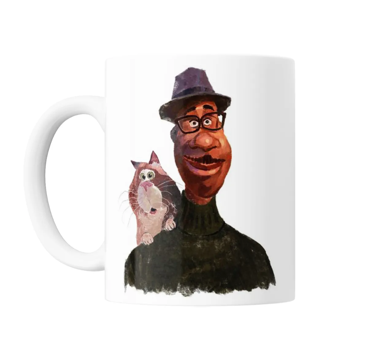Taza de Cerámica Soul Joe Gardner y Mr. Mittens - vista 2