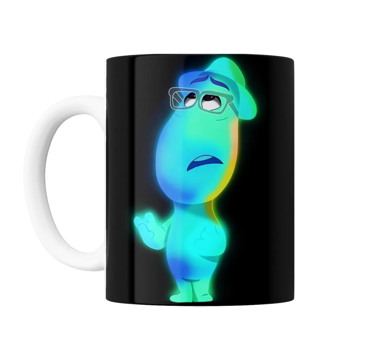 Taza de Cerámica Soul Joe Gardner con Lentes y Sombrero - vista 2