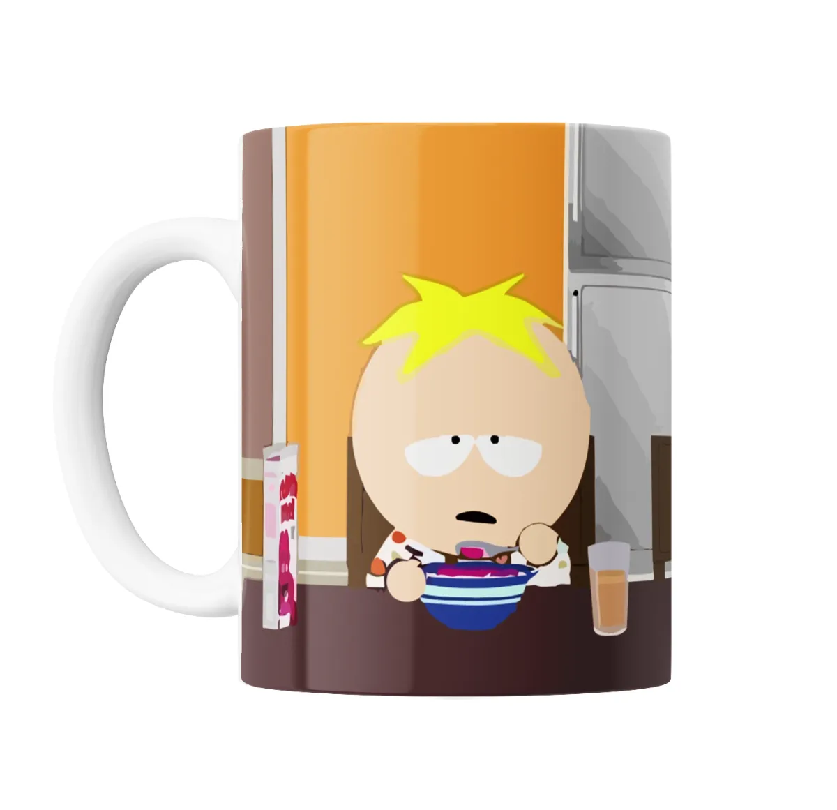 Taza de Cerámica South Park Butters Desayunando - vista 2