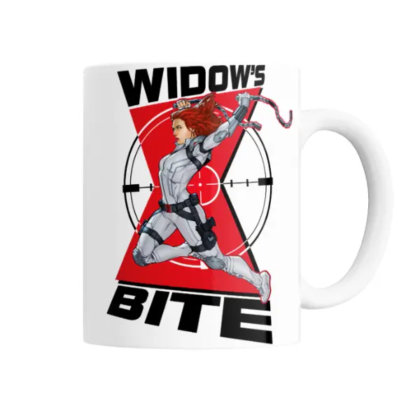 Taza de Cerámica Black Widow Widow's Bite Natasha Romanoff