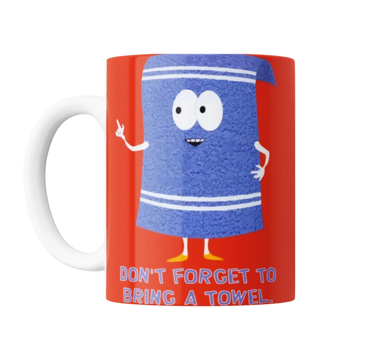 Taza de Cerámica South Park Toallin No Olvides Traer una Toalla - vista 2