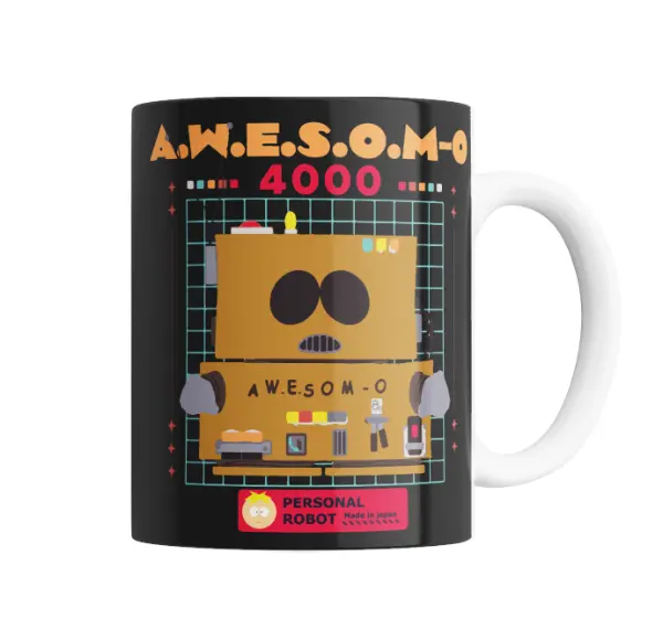 Taza de Cerámica South Park Awesom-O 4000