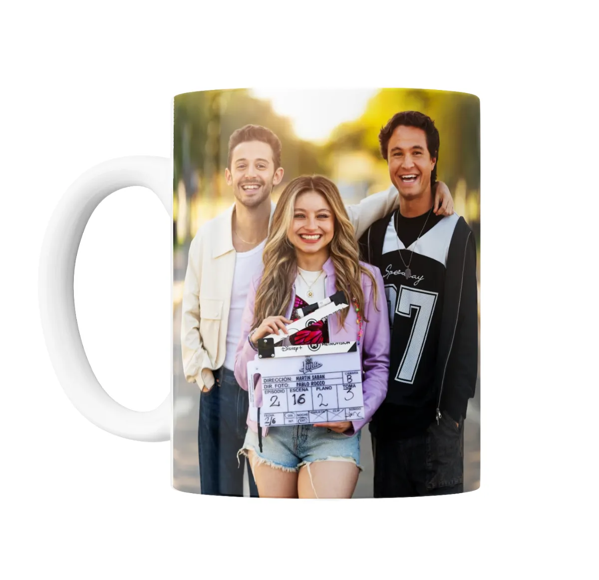 Taza de Cerámica Soy Luna Escena de Rodaje - vista 2