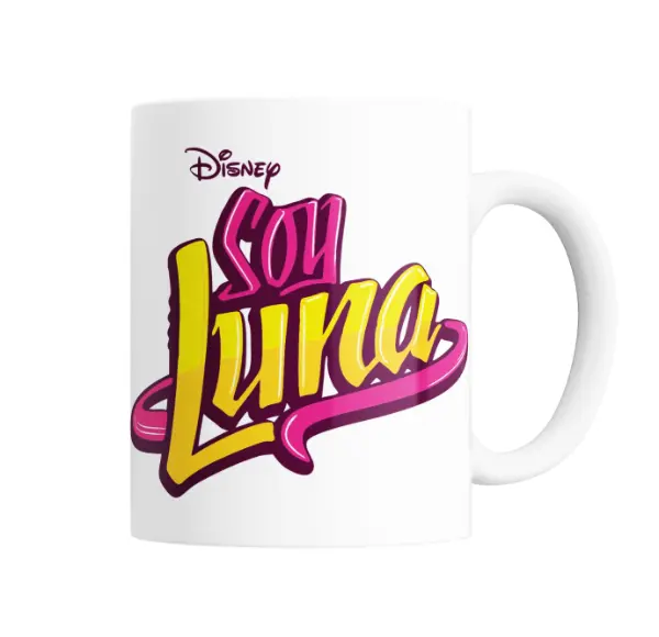 Taza de Cerámica Soy Luna Logo Disney