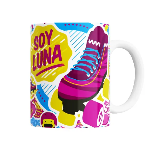 Taza de Cerámica Soy Luna Patines