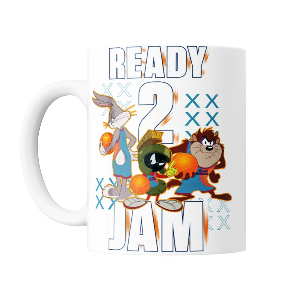 Taza de Cerámica Space Jam Bugs Bunny Marvin y Taz Ready 2 Jam - vista 2