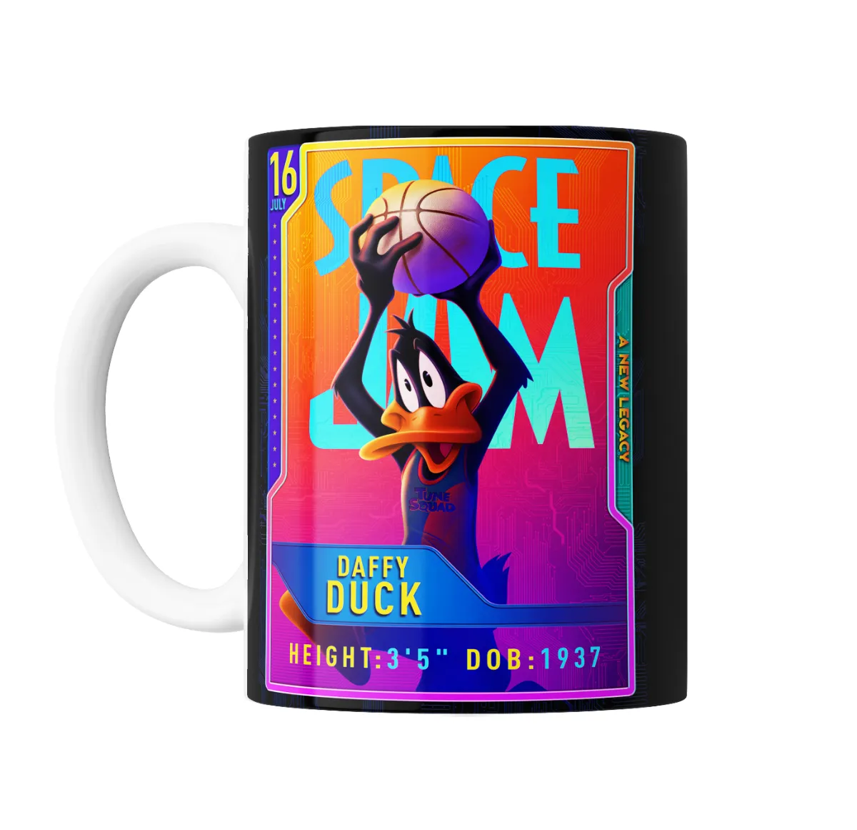 Taza de Cerámica Space Jam Daffy Duck Tune Squad - vista 2