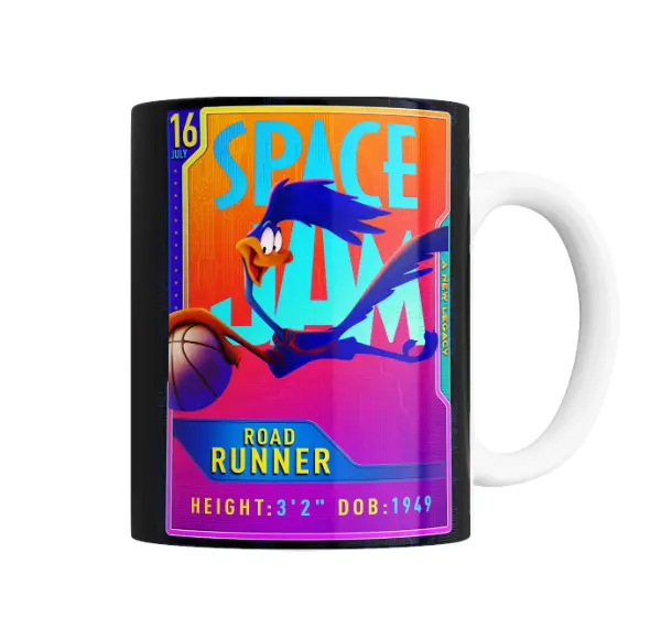 Taza de Cerámica Space Jam Road Runner Tarjeta