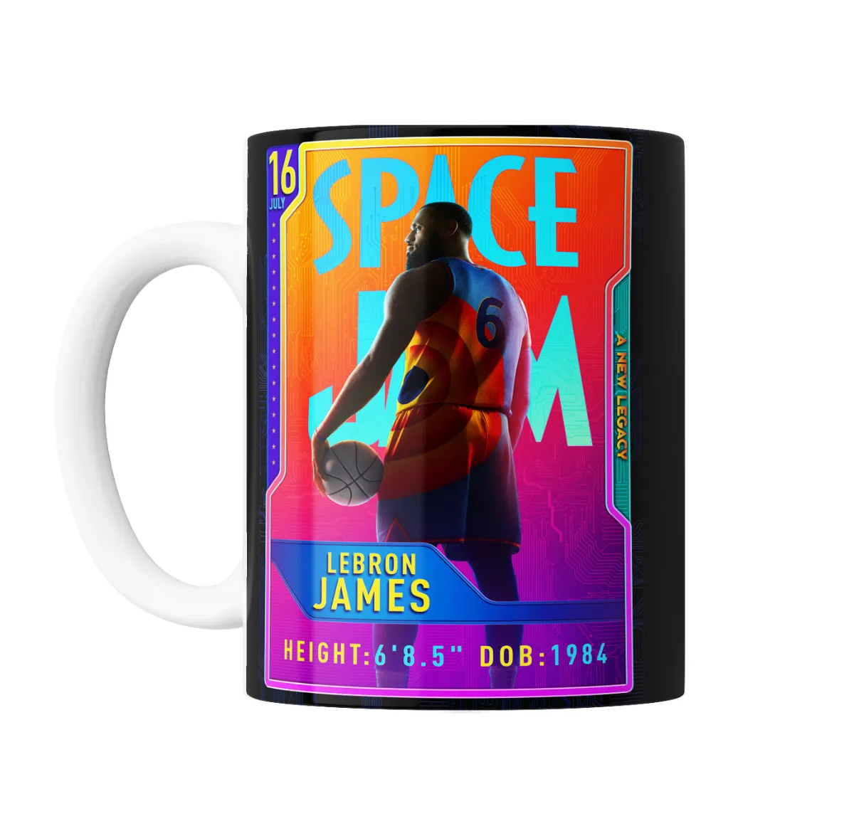 Taza de Cerámica Space Jam LeBron James A New Legacy - vista 2