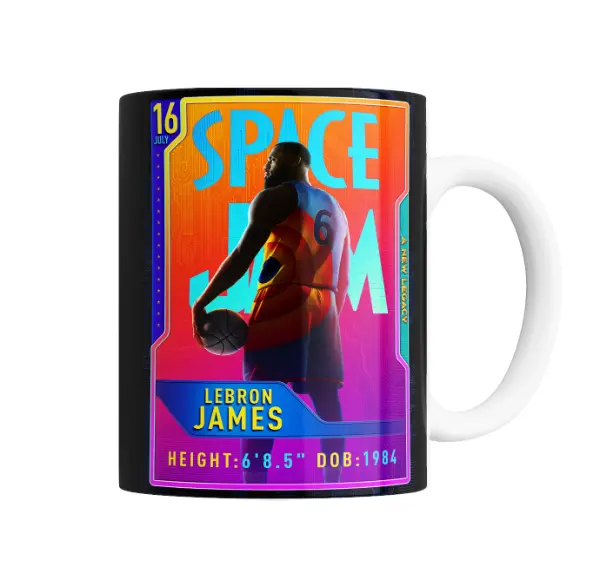 Taza de Cerámica Space Jam LeBron James A New Legacy