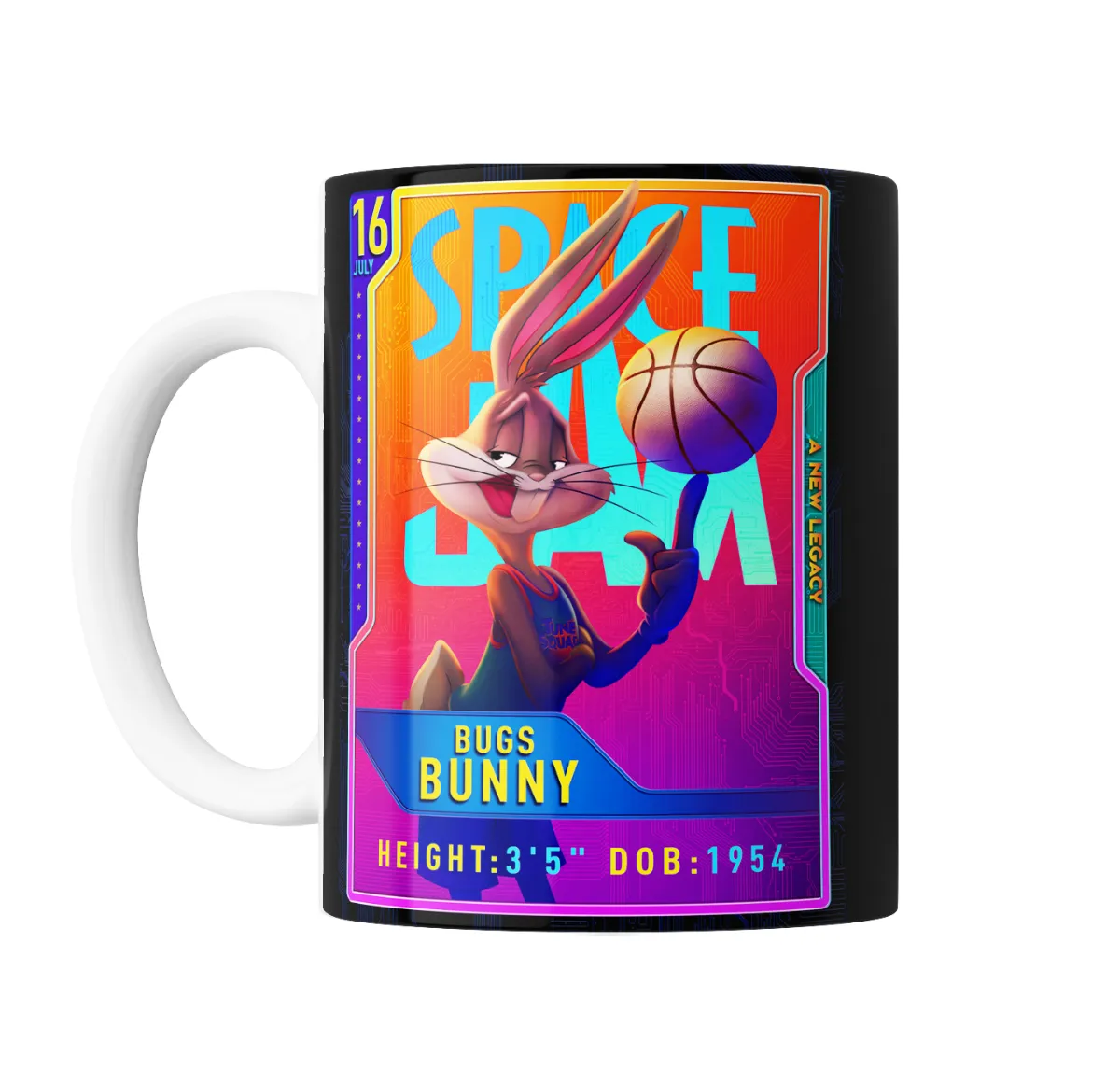 Taza de Cerámica Space Jam Bugs Bunny Nueva Leyenda - vista 2