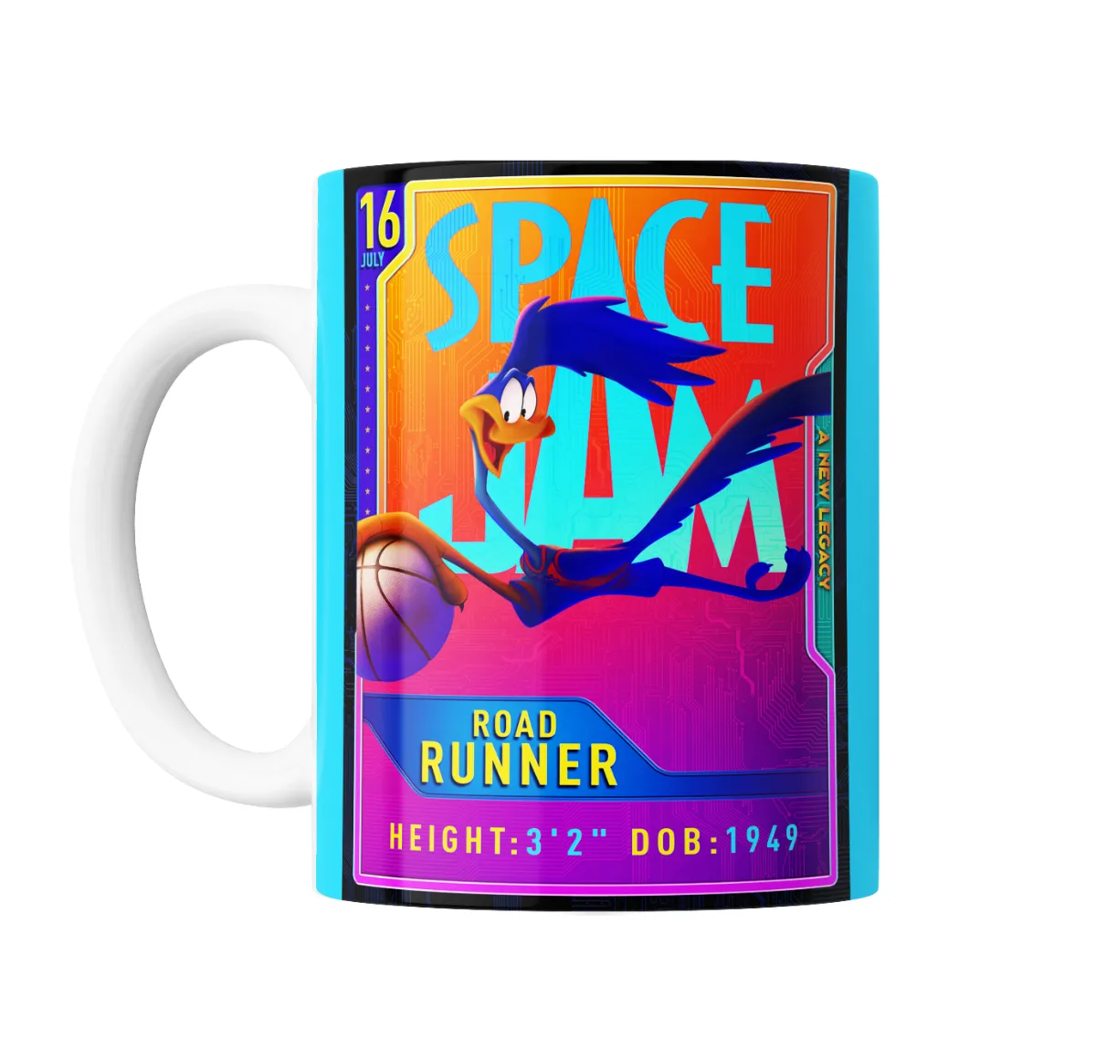 Taza de Cerámica Space Jam Road Runner Nueva Generación - vista 2