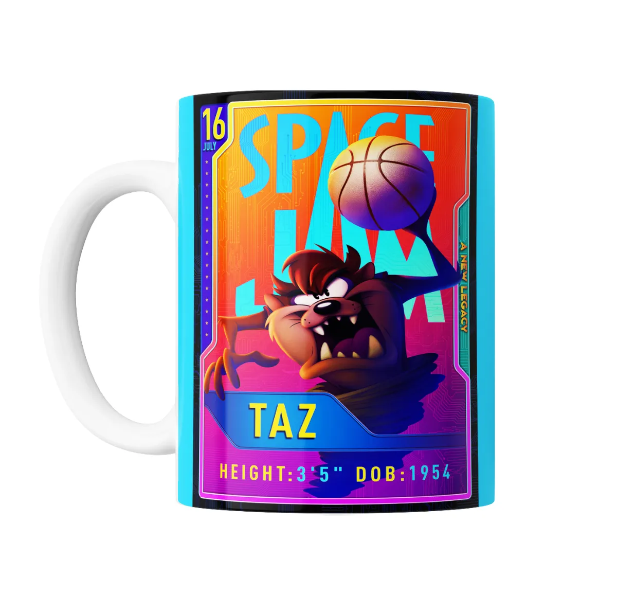 Taza de Cerámica Space Jam Taz Nueva Generación - vista 2