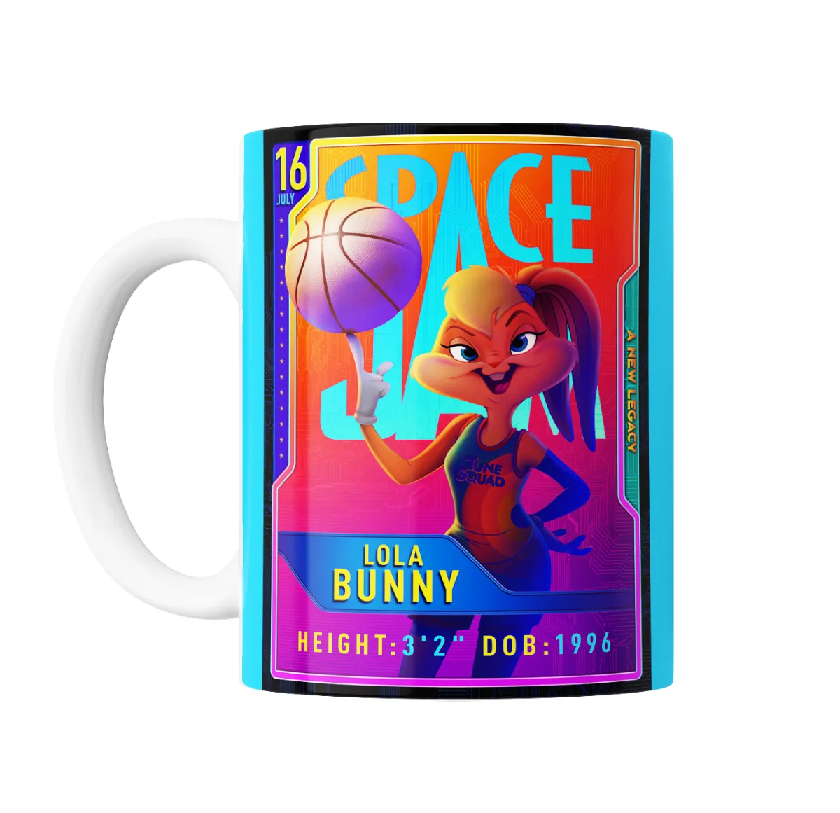 Taza de Cerámica Space Jam Lola Bunny Tune Squad - vista 2