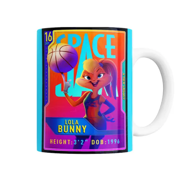 Taza de Cerámica Space Jam Lola Bunny Tune Squad
