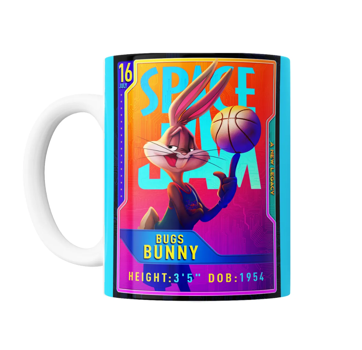 Taza de Cerámica Space Jam Bugs Bunny Tune Squad - vista 2