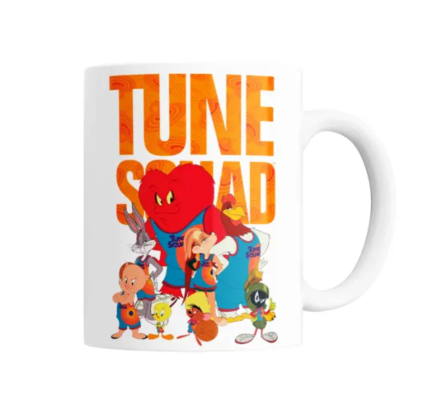 Taza de Cerámica Space Jam Tune Squad Looney Tunes