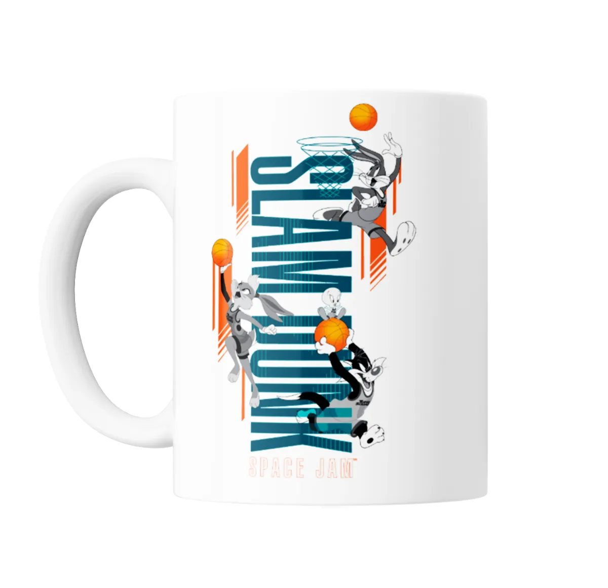 Taza de Cerámica Space Jam Looney Tunes Slam Dunk - vista 2