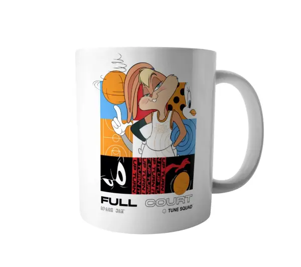 Taza de Cerámica Space Jam Lola Bunny Full Court