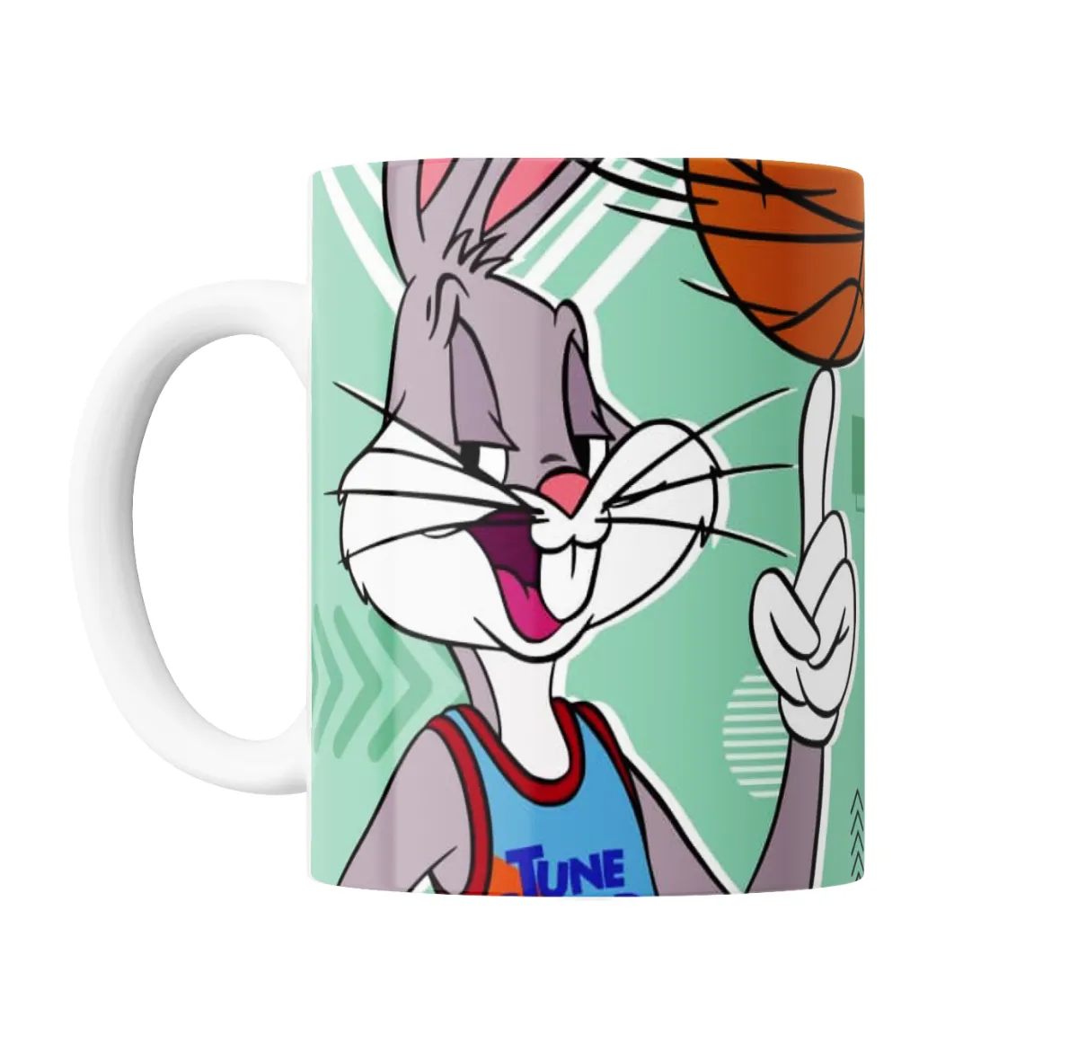 Taza de Cerámica Space Jam Bugs Bunny Básquet - vista 2