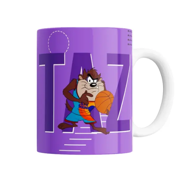 Taza de Cerámica Space Jam Taz Tune Squad