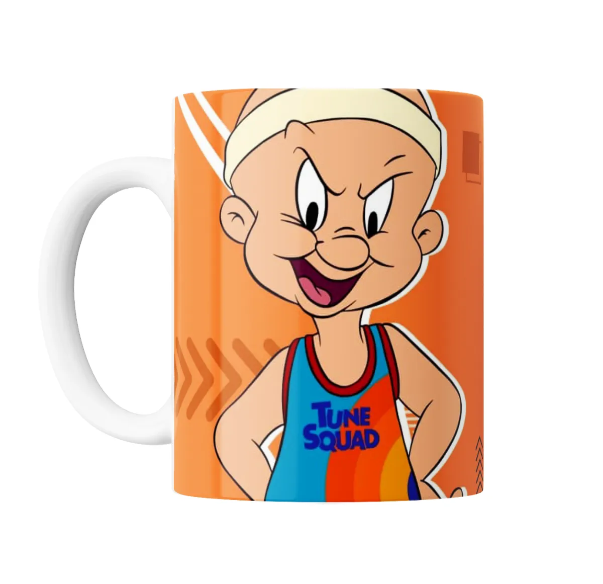 Taza de Cerámica Space Jam Tune Squad Personaje Naranja - vista 2