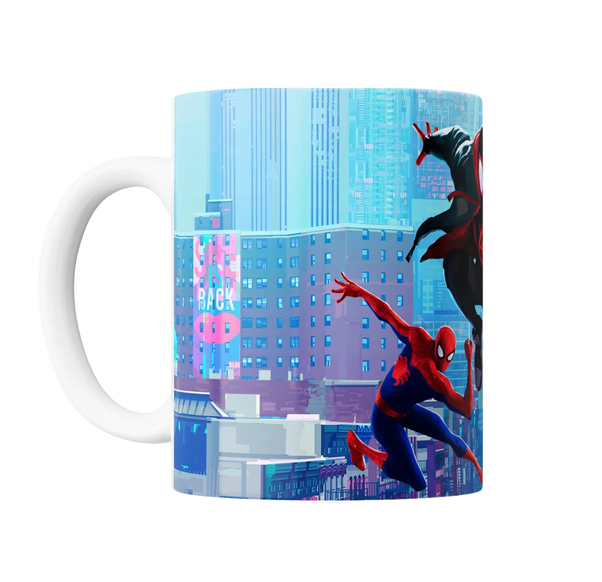 Taza de Cerámica Spiderman Into the Spider-Verse Miles Morales Peter Parker Gwen - vista 2