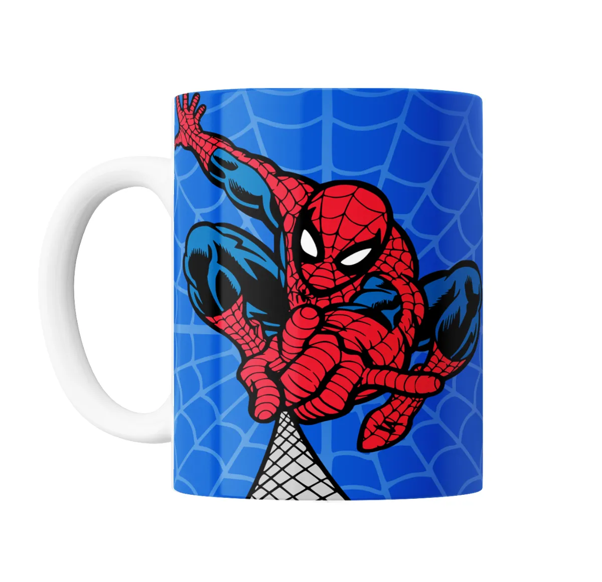 Taza de Cerámica Spiderman Trepando Telaraña - vista 2