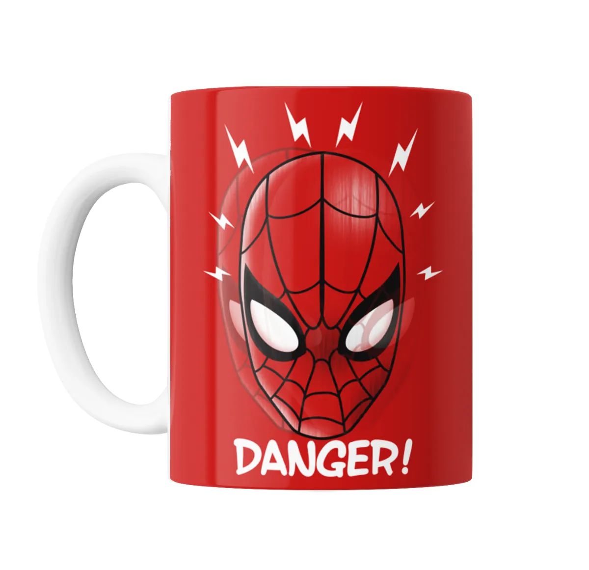 Taza de Cerámica Spiderman Danger Mascara - vista 2