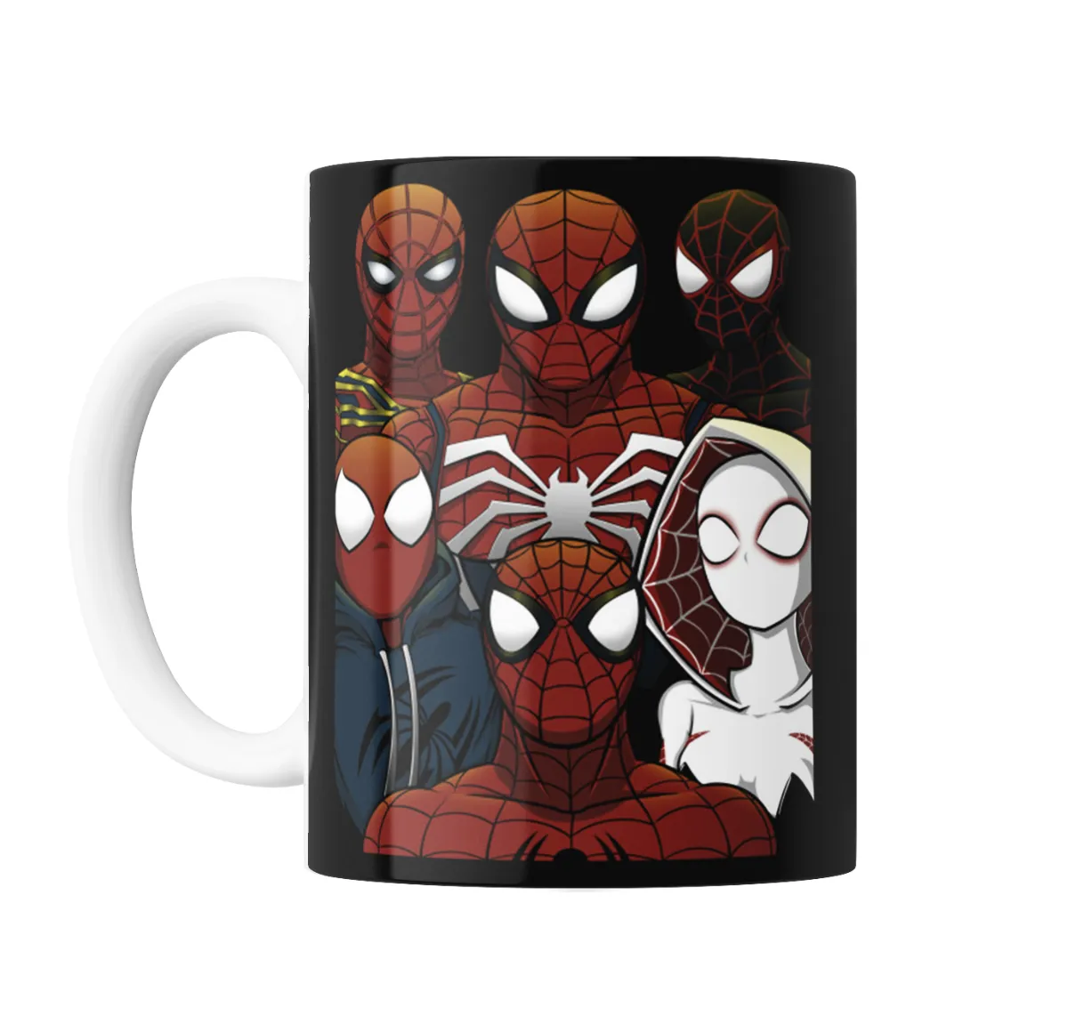 Taza de Cerámica Spider-Man Multiverso Selfie - vista 2