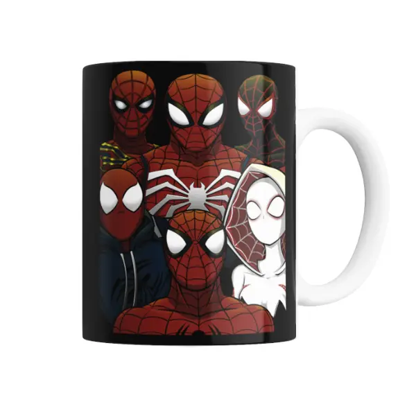 Taza de Cerámica Spider-Man Multiverso Selfie