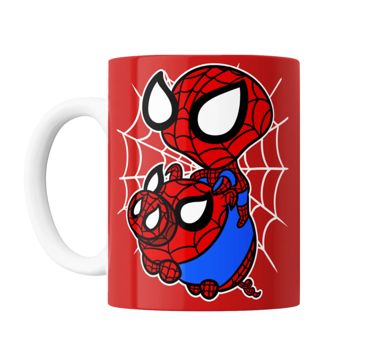 Taza de Cerámica Spiderman Chibi Doble - vista 2