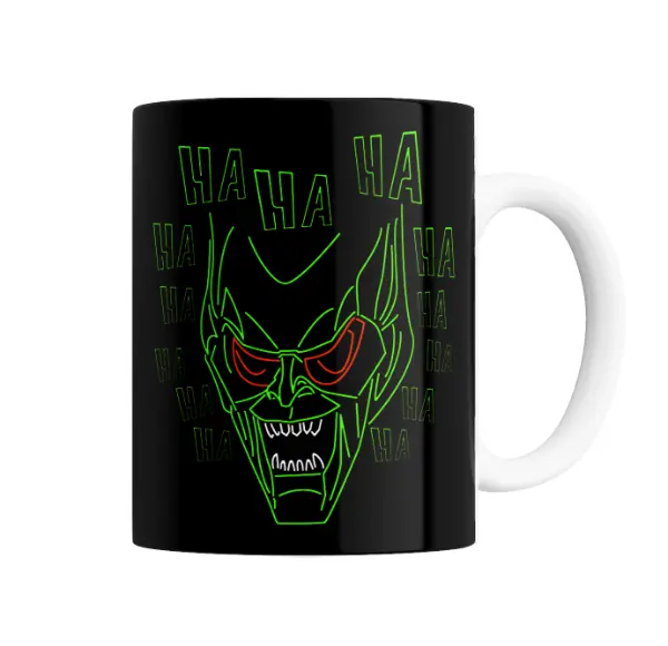 Taza de Cerámica Spiderman Duende Verde Ha Ha