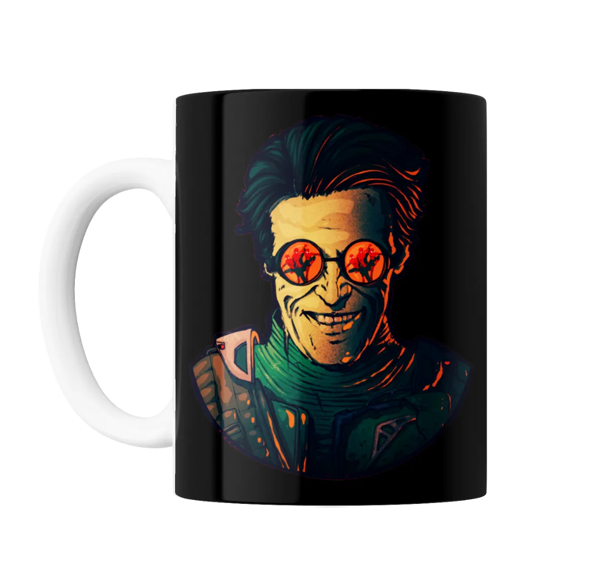 Taza de Cerámica Spiderman Villano Lentes Arañas - vista 2